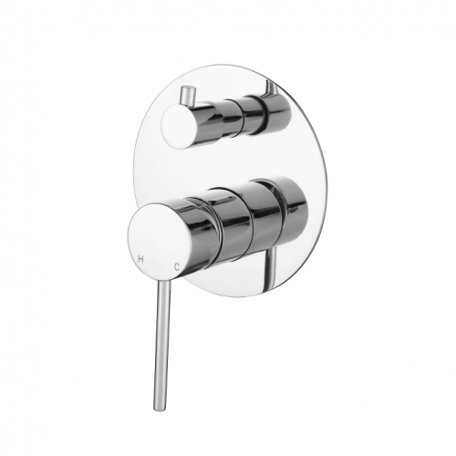 Modern National Star Mini Shower Diverter Mixer - Chrome — STRM009