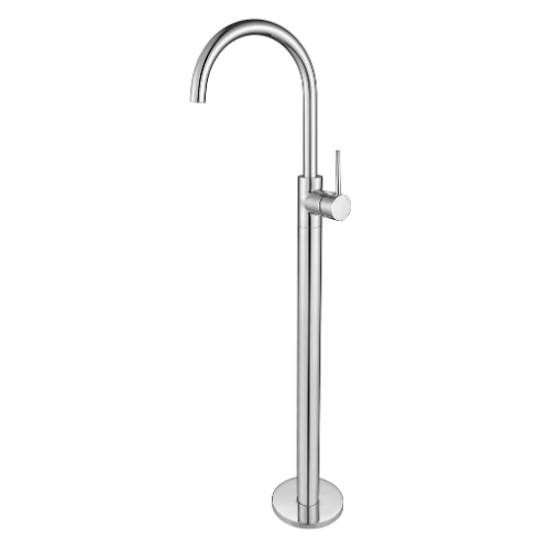 Modern National Star Mini Freestanding Bath Mixer - Chrome — STRM012