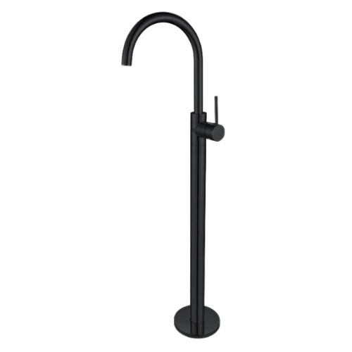 Modern National Star Mini Freestanding Bath Mixer - Matte Black — STRM012BK