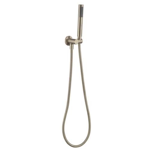 Modern National Star Mini Shower Bracket - Warm Brushed Nickel — STRM081BN
