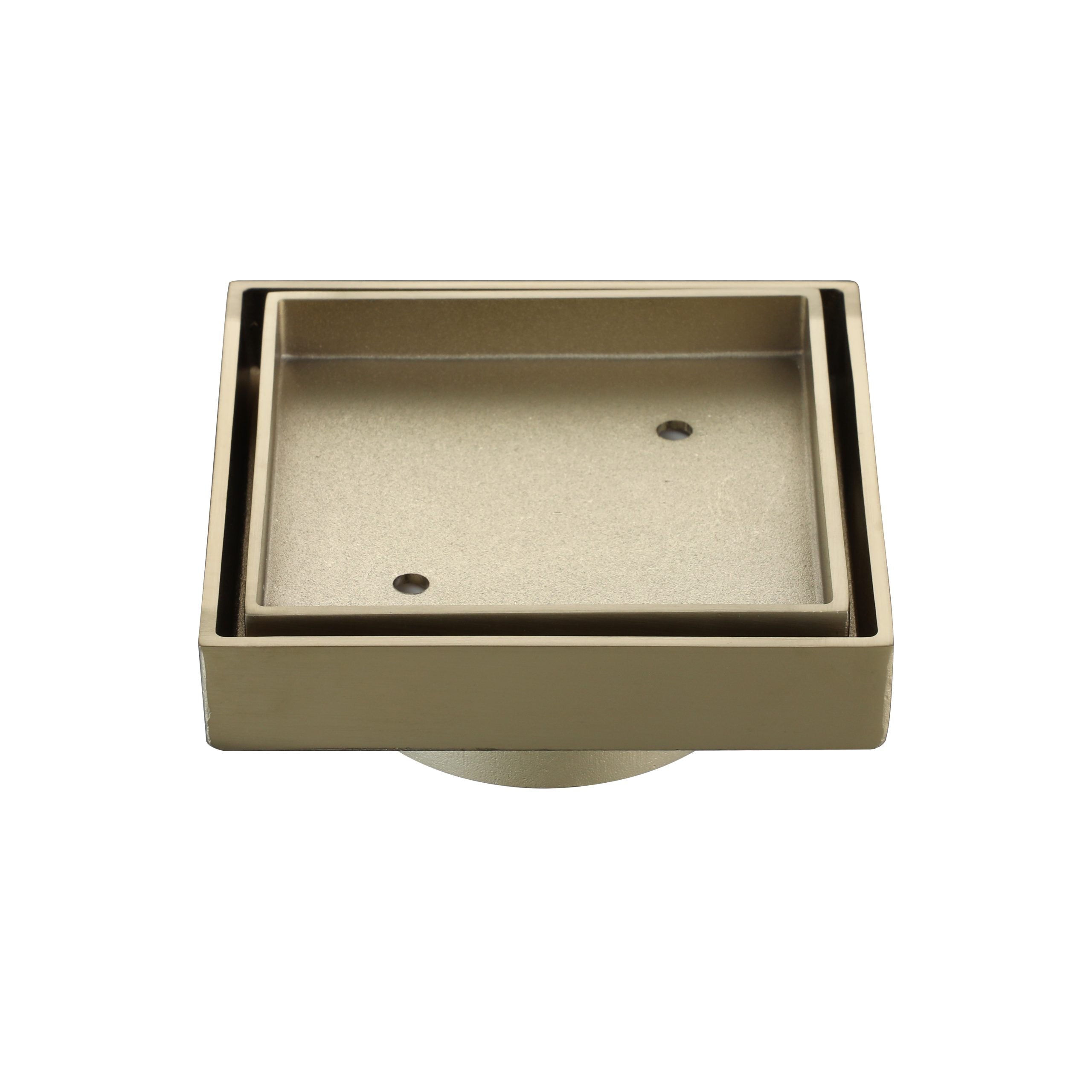 Modern National Tile Insert 75mm - Brushed Gold (Brushed Bronze) — TFS075BM