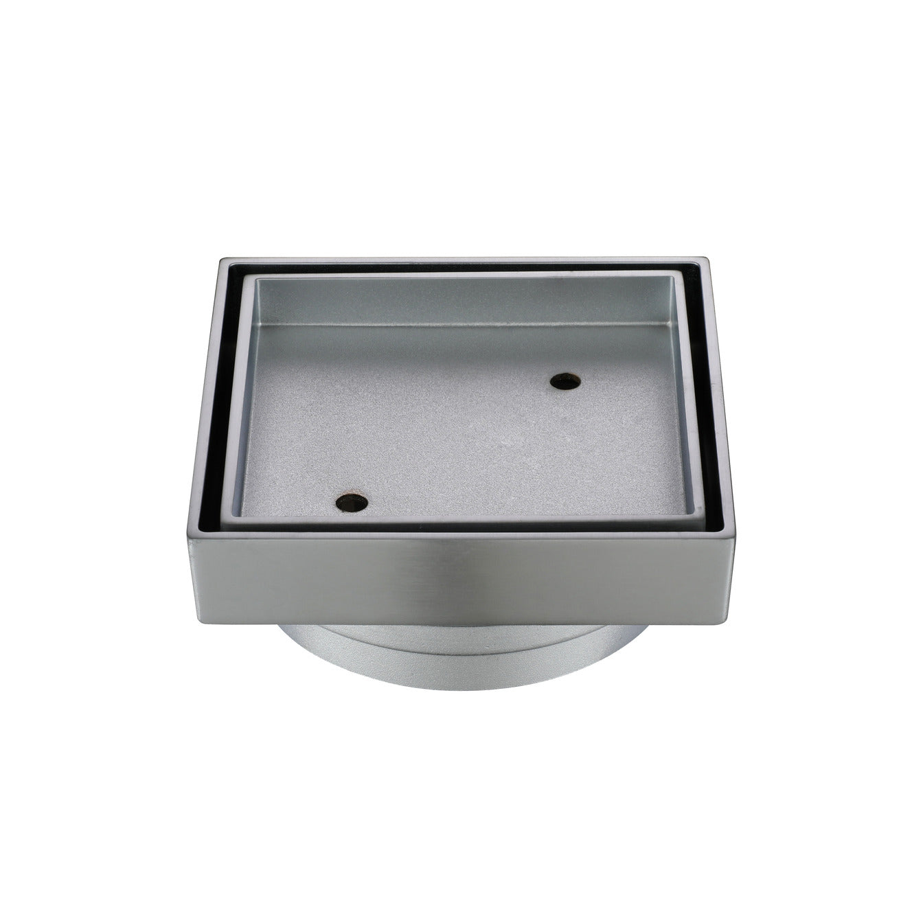 Modern National Tile Insert 95mm - Brushed Chrome — TFS095BC