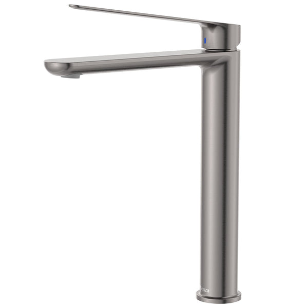 Fienza Empire Care Cold Start Tall Basin Mixer - Gunmetal