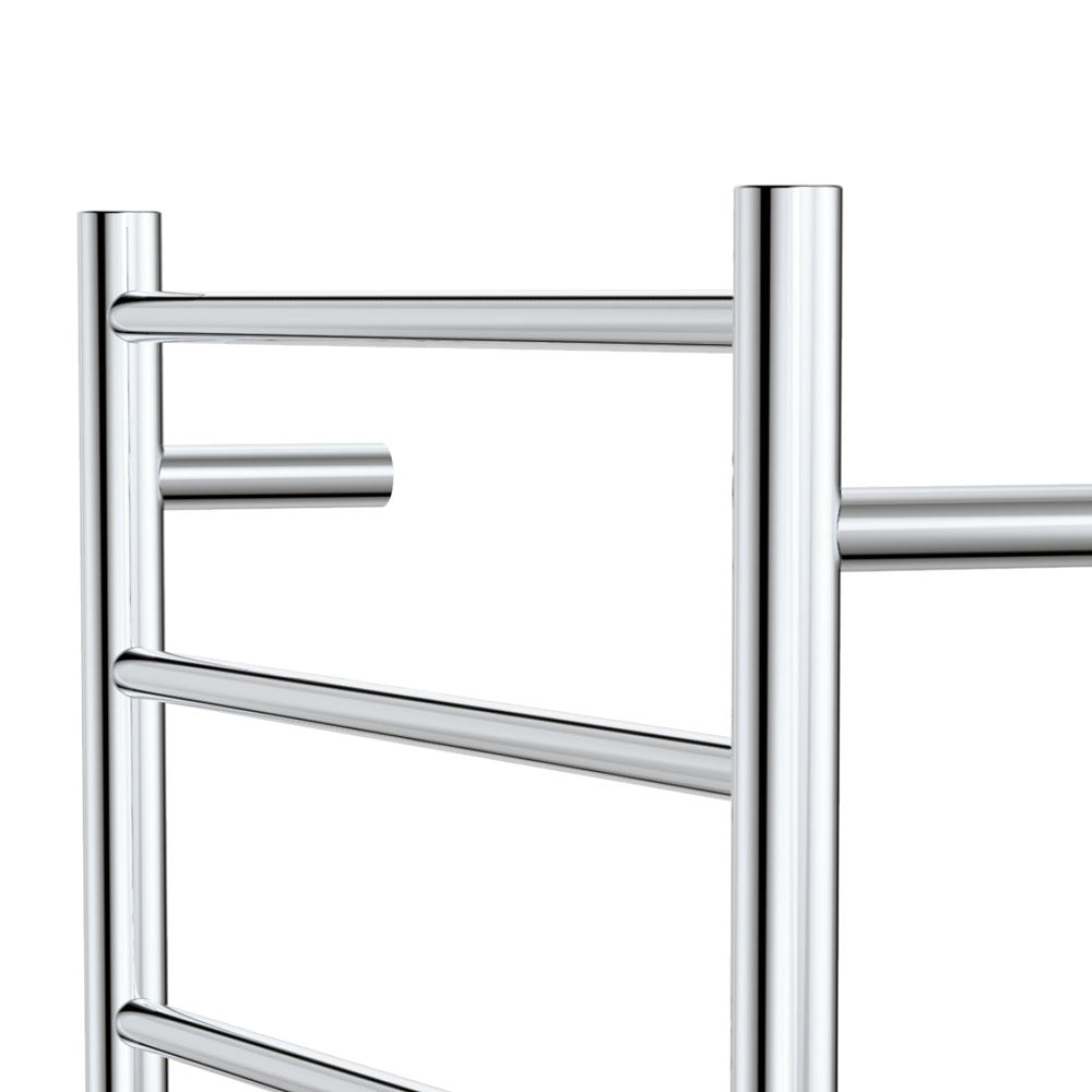 Isabella Heated Towel Rail, 600 x 1200mm, Chrome - product view 3