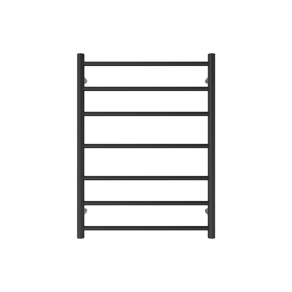 Isabella Heated Towel Rail, 600 x 800mm, Matte Black - product view 2