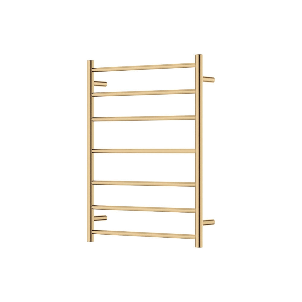 Isabella Heated Towel Rail, 600 x 800mm, Urban Brass