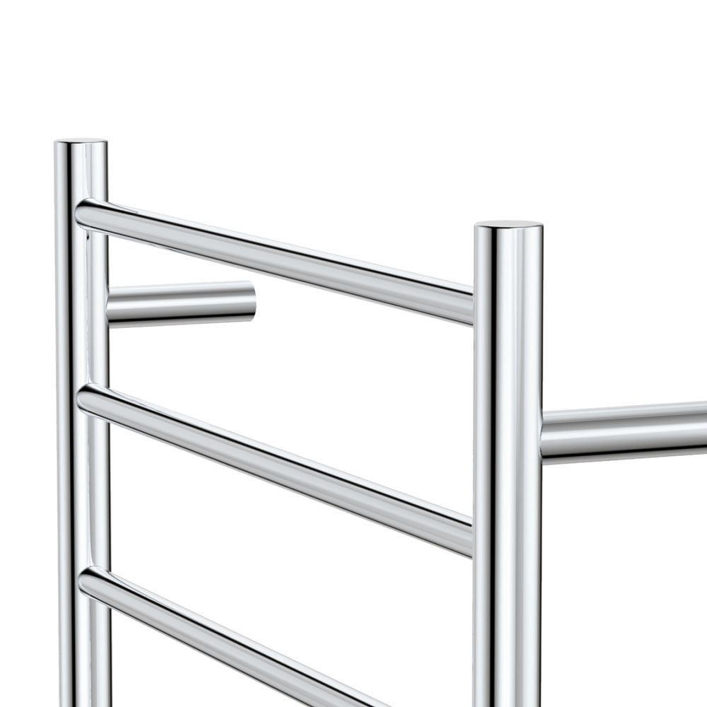 Isabella Heated Towel Rail, 600 x 800mm, Chrome - product view 3