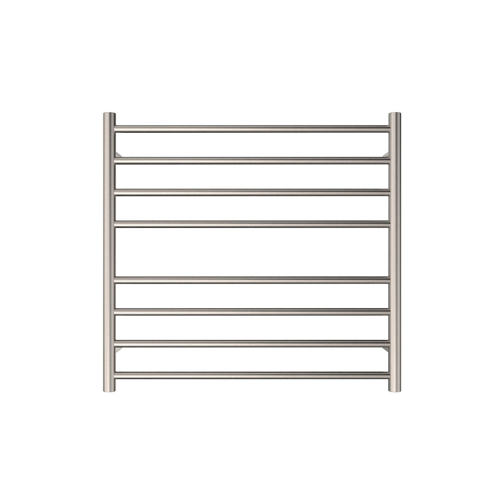 Isabella Heated Towel Rail, 750 x 700mm, Brushed Nickel - product view 2