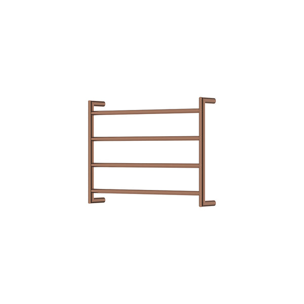 Fienza Kaya Heated Towel Rail, 600 x 450mm - Brushed Copper