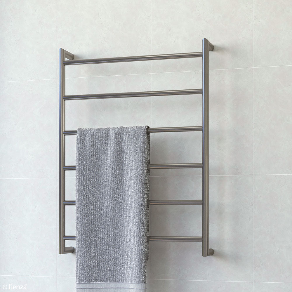 Kaya Heated Towel Rail, 600 x 800mm, Gun Metal - product view 4