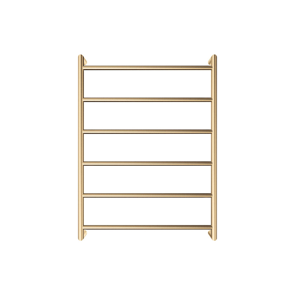 Kaya Heated Towel Rail, 600 x 800mm, Urban Brass - product view 2