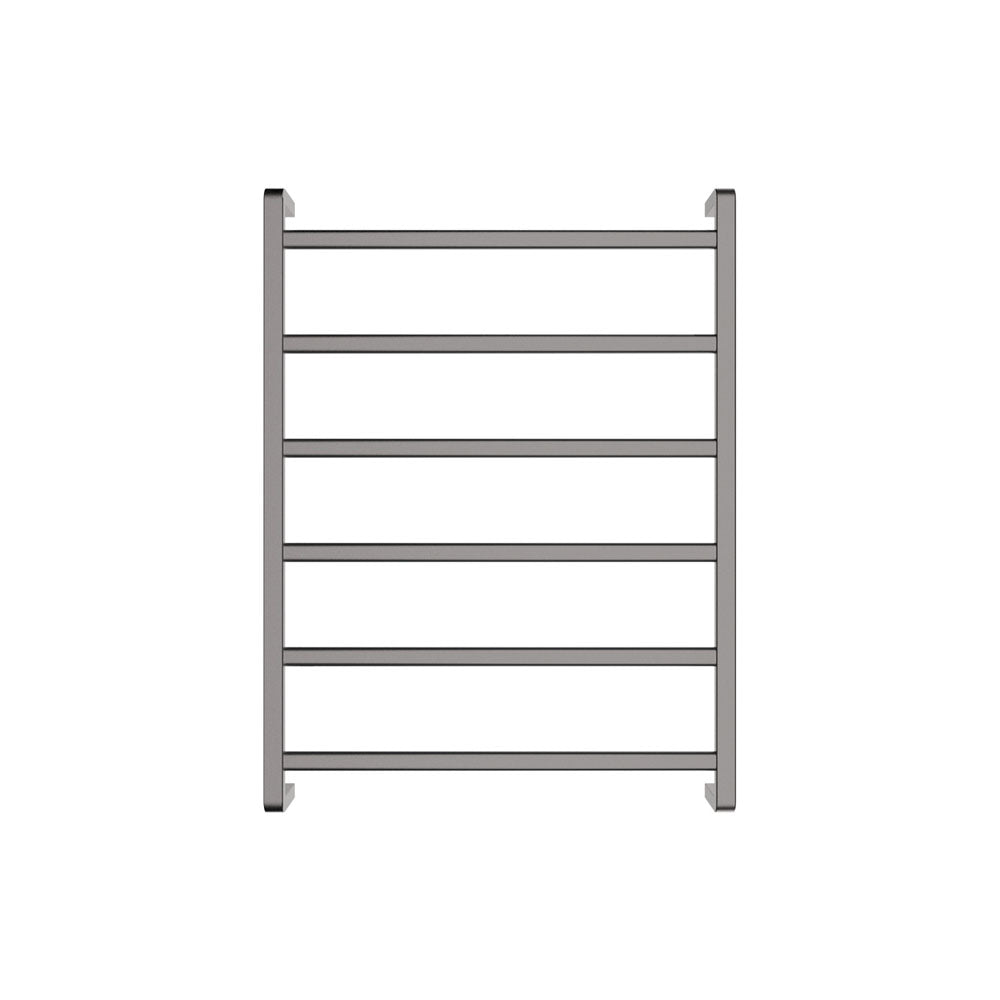Tono Heated Towel Rail, 600 x 800mm, Gun Metal - product view 2