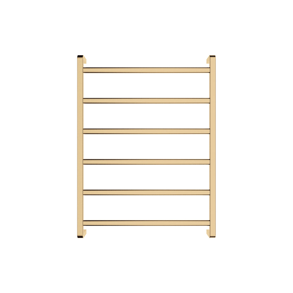 Tono Heated Towel Rail, 600 x 800mm, Urban Brass - product view 2
