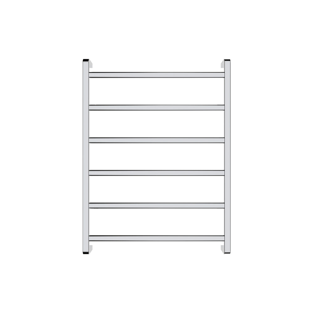Tono Heated Towel Rail, 600 x 800mm, Chrome - product view 2