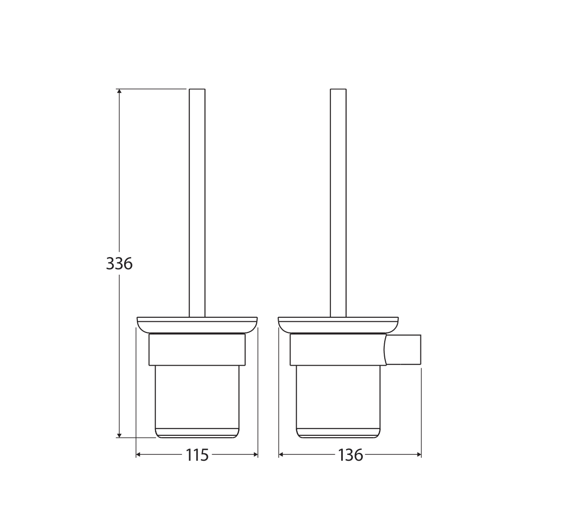 Fienza 889010GM measurements and dimensions