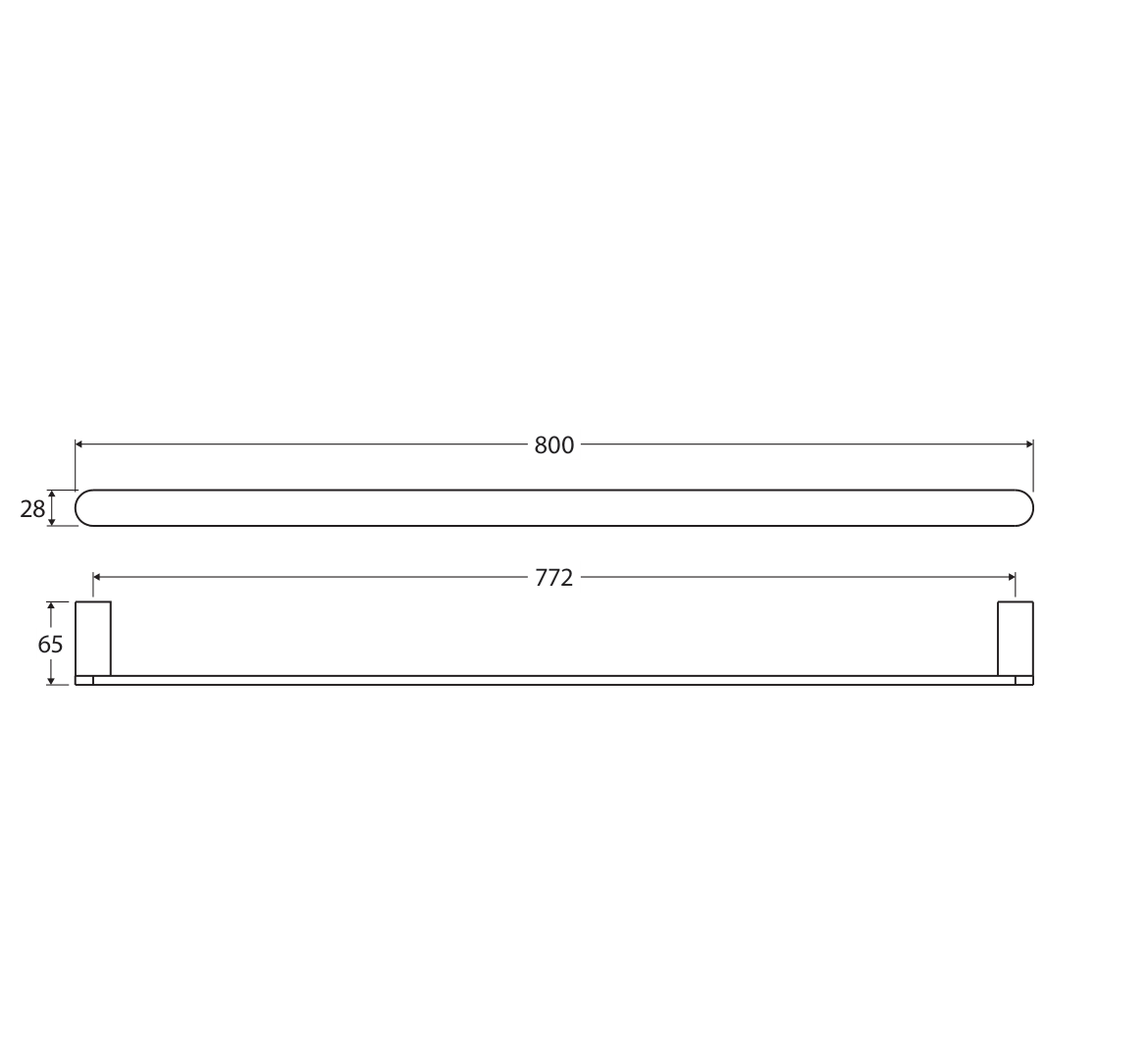 Fienza 88901800GM measurements and dimensions