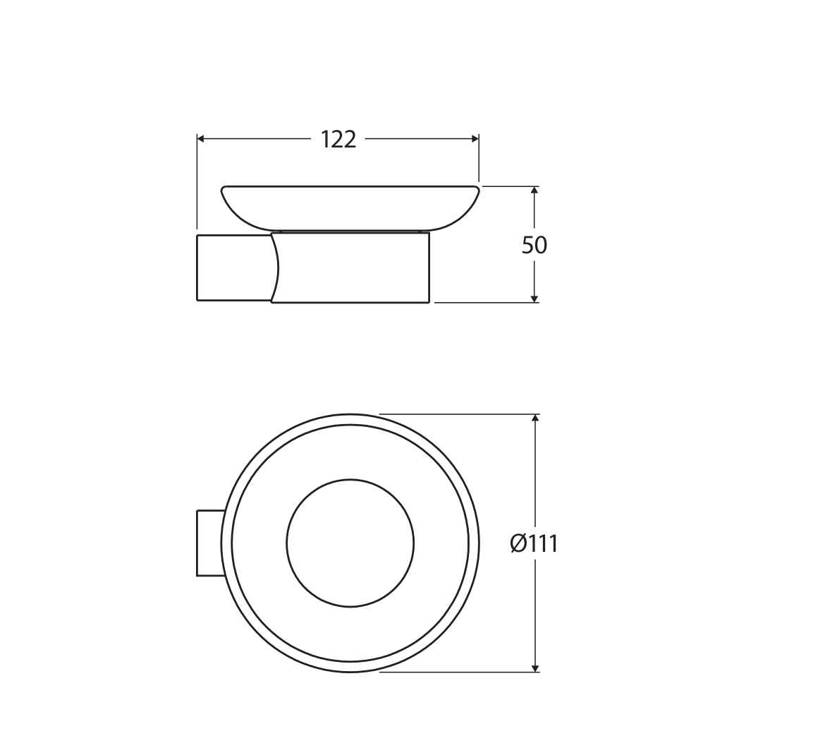 Fienza 88906GM measurements and dimensions