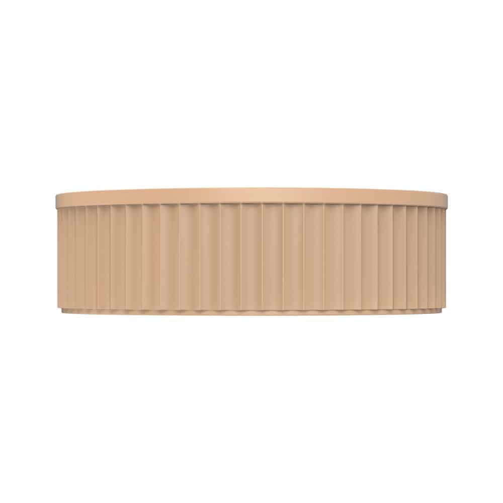 Fienza Minka Round Solid Surface Above Counter Basin, Dusk