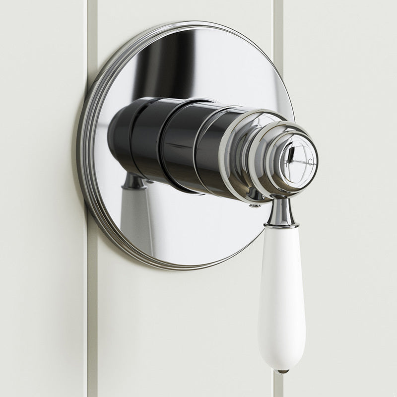 Modern National Bordeaux Shower Mixer Chrome