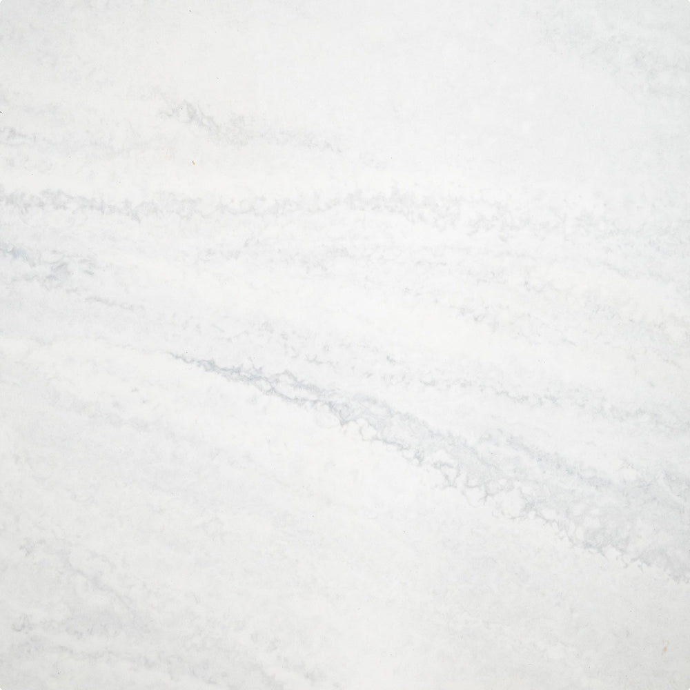 Fienza Cloudburst Solid Surface Vanity Benchtop, Curved Full Depth