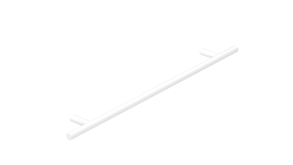 ADP Cross Bar 224cc Cabinet Handle Matte White