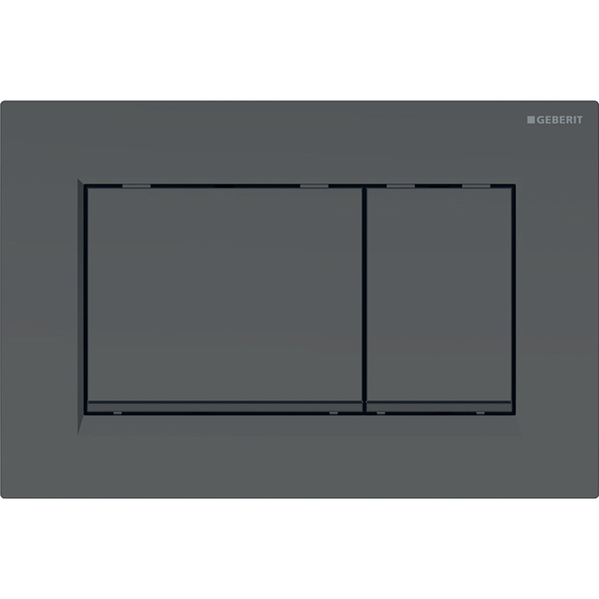 Geberit Sigma 30 Matt Black Square Button