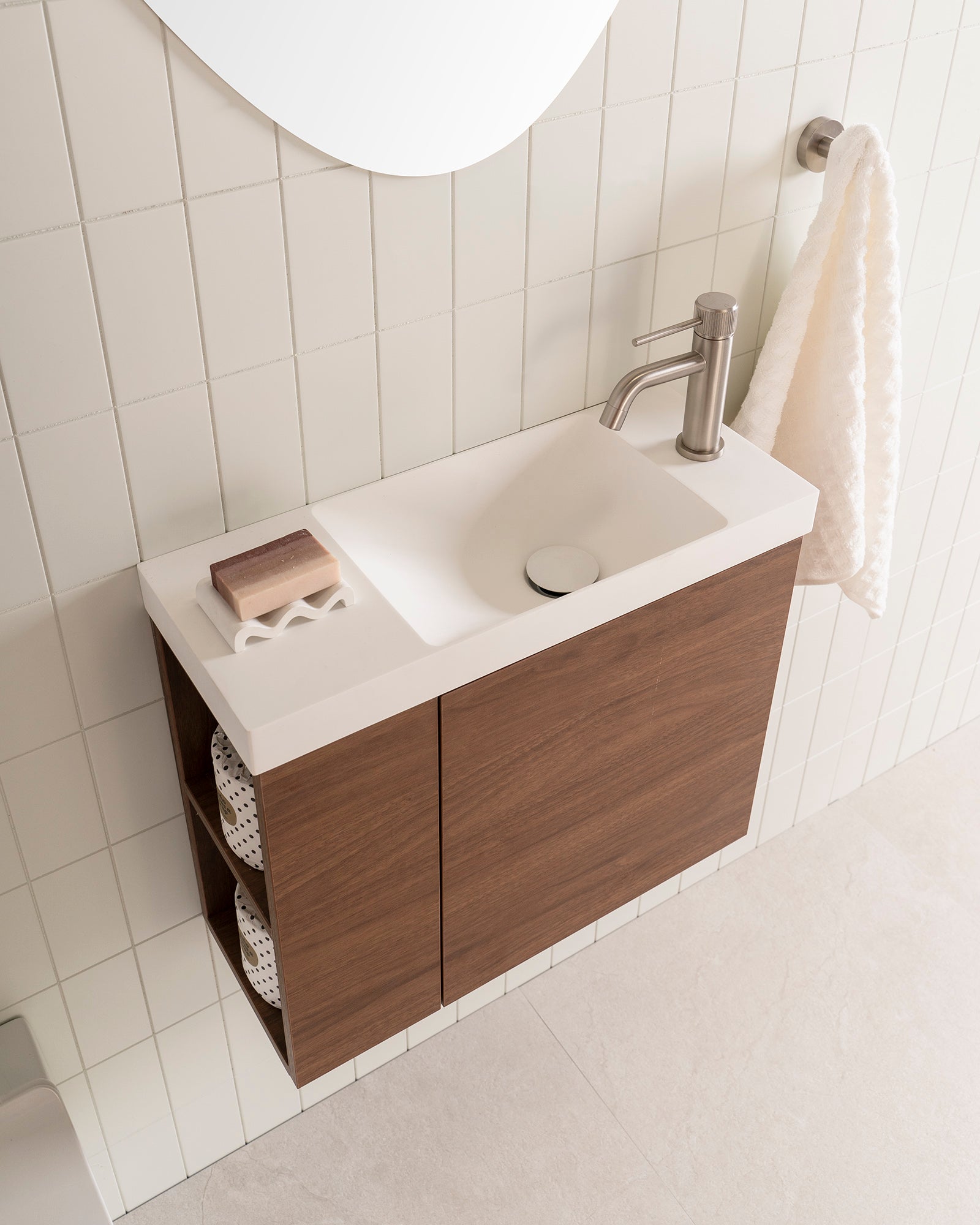 Drift Mini - Florentine Walnut Top View