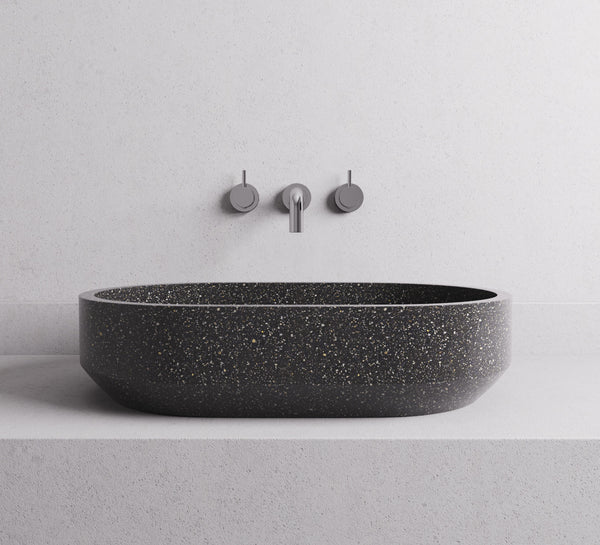 Madu Eden Oval Basin - Matte Black