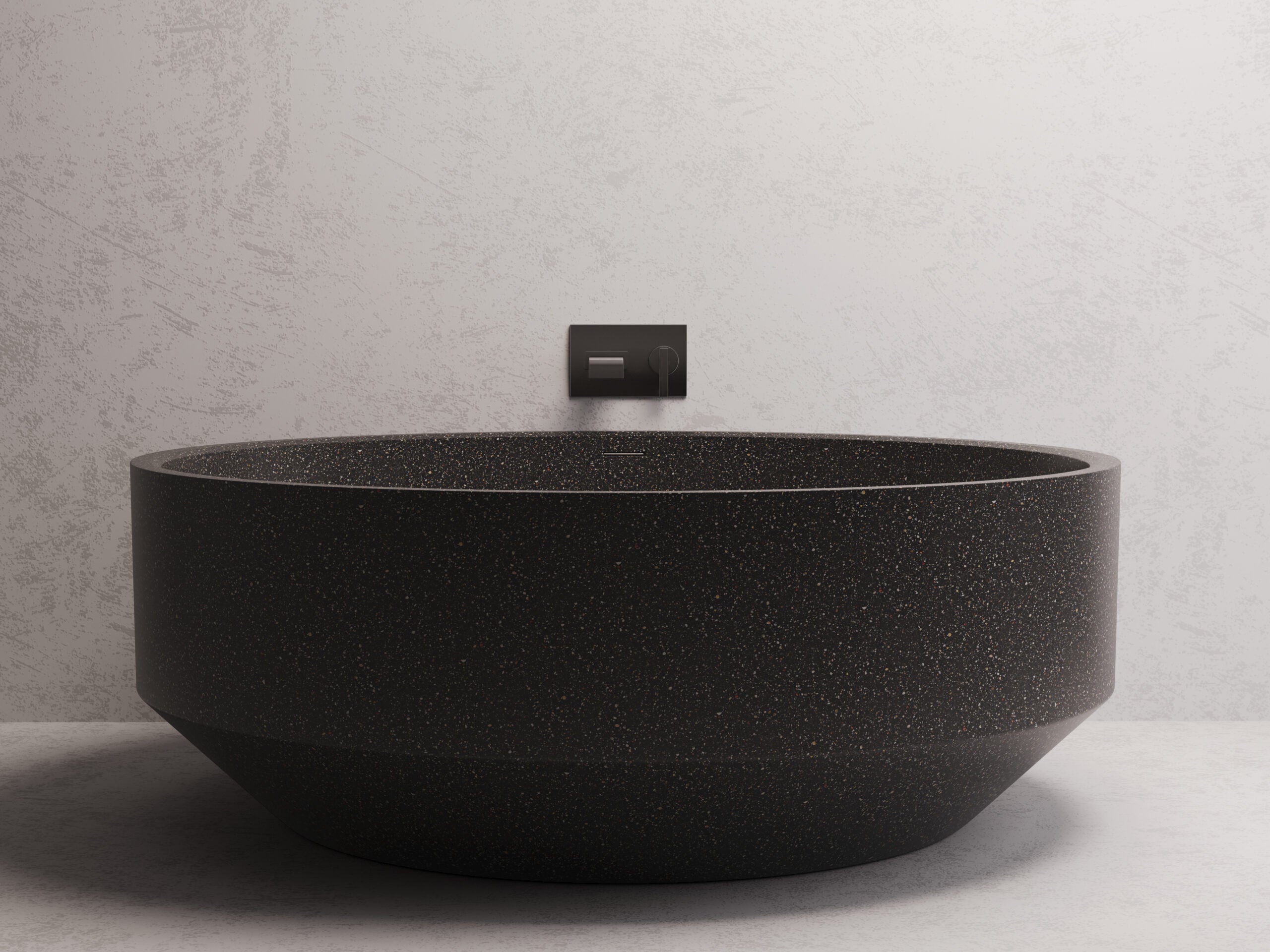 Madu Eden Round Bath - Matte Black