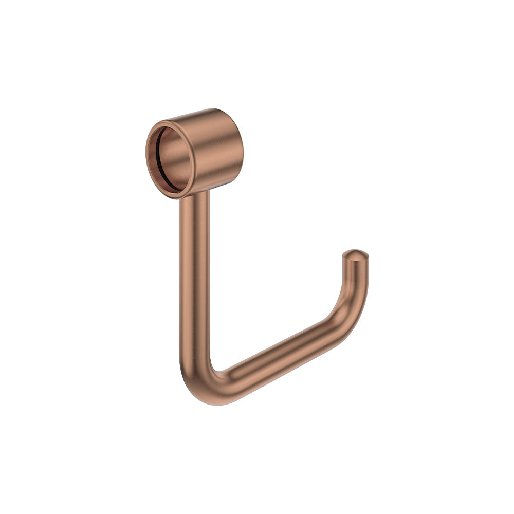 Fienza Care Roll Holder for Grab Rail, Brushed Copper
