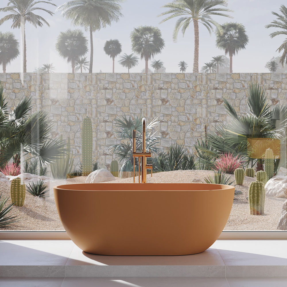 Fienza Jada Concrete Bath Tuscan