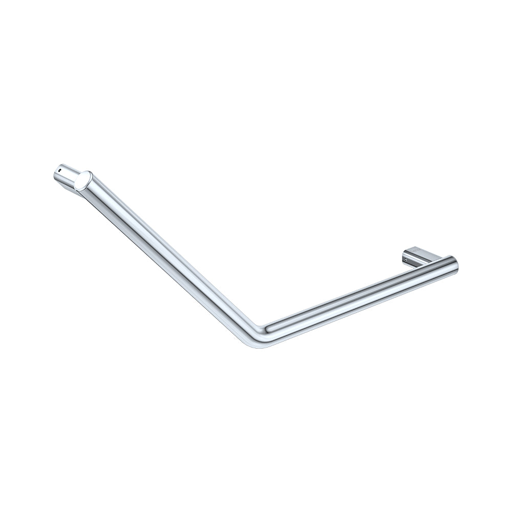 Fienza 135° Care Slimline Ambulant Care Reversible Left/Right Hand Grab Rail, Stainless Steel — image 2