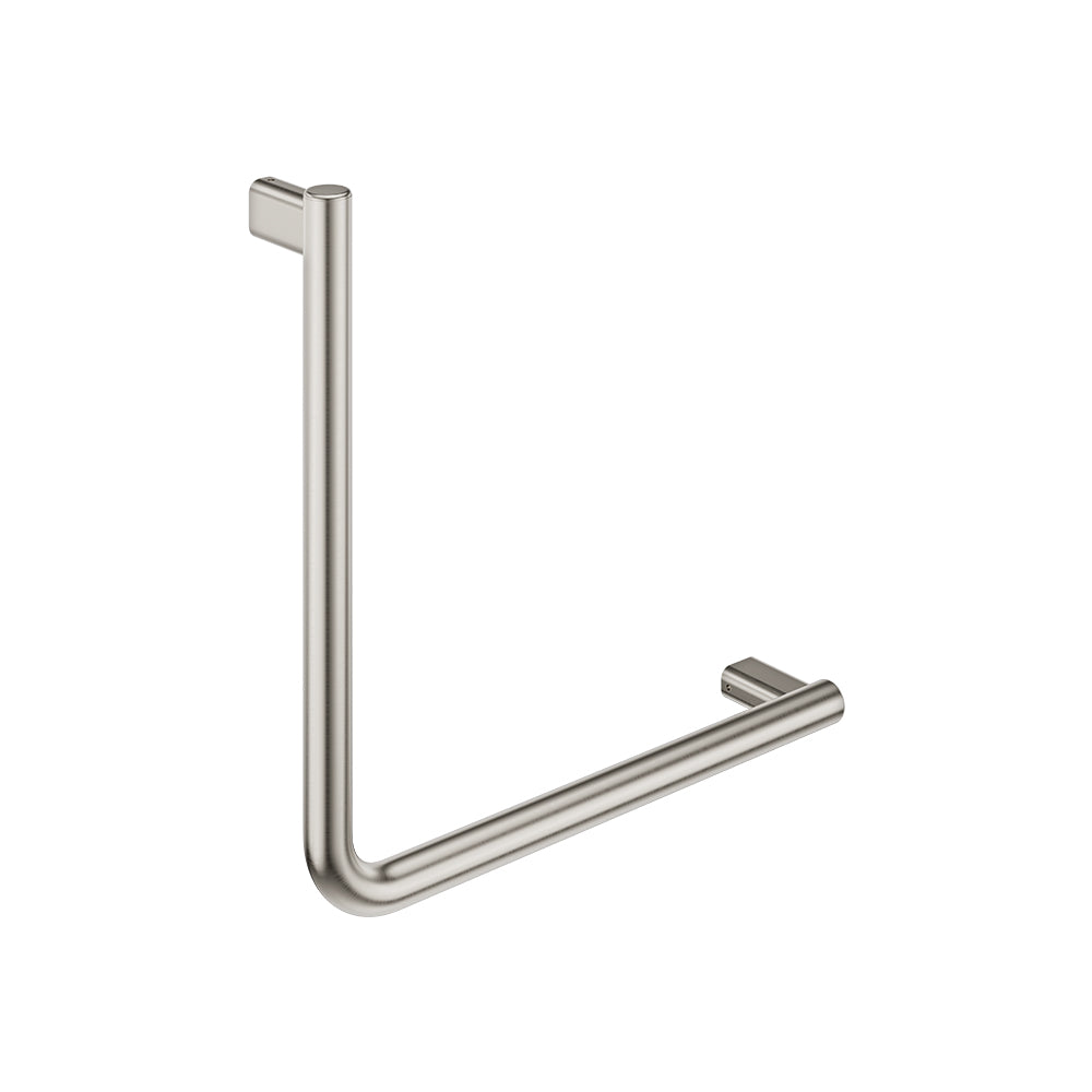 Fienza 90° Care Slimline Ambulant Care Hand Grab Rail, Brushed Nickel — image 2