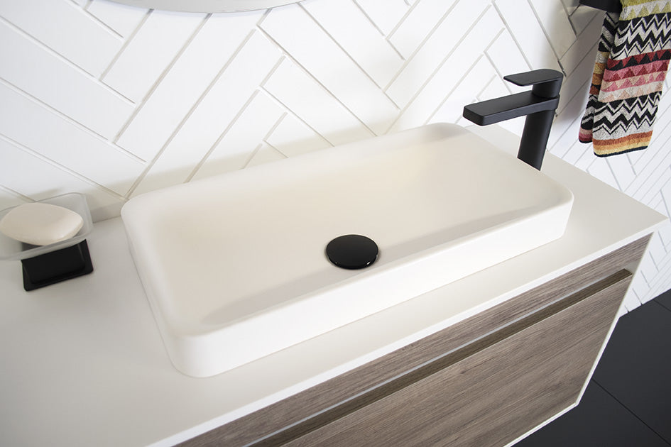 ADP Faith Solid Surface Semi Inset Basin