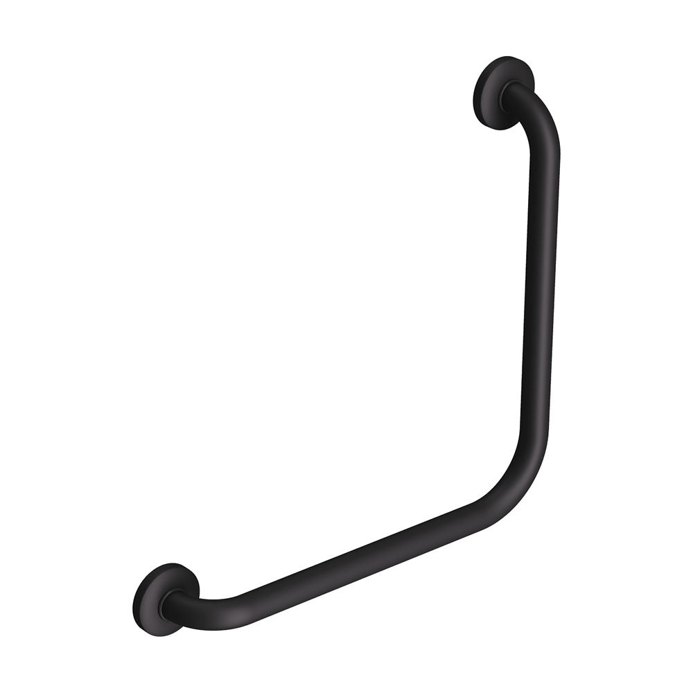 Fienza 90° Ambulant Care Grab Rail, Matte Black