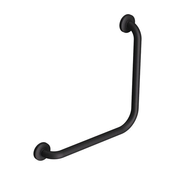 Fienza 90° Ambulant Care Grab Rail - Matte Black
