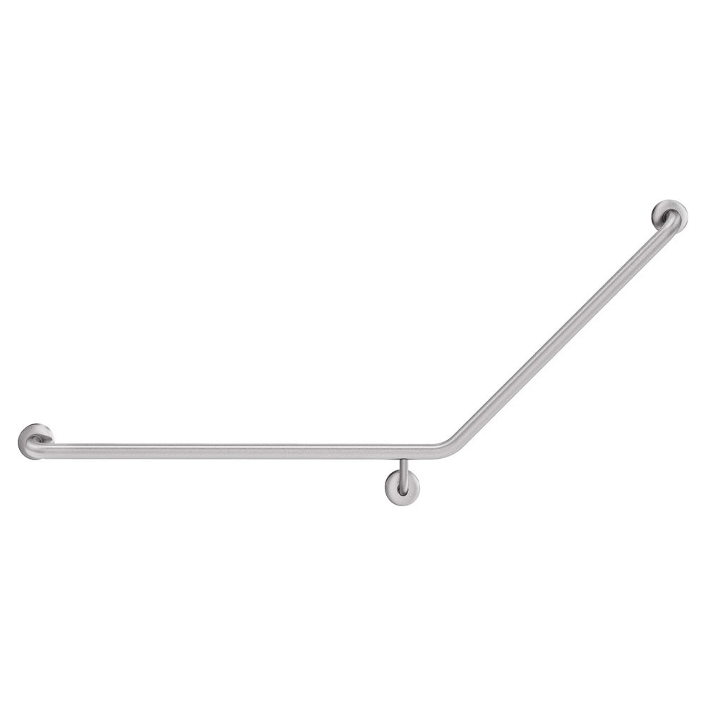 Fienza 40° Accessible Care Left-Hand Grab Rail, Stainless Steel — image 2