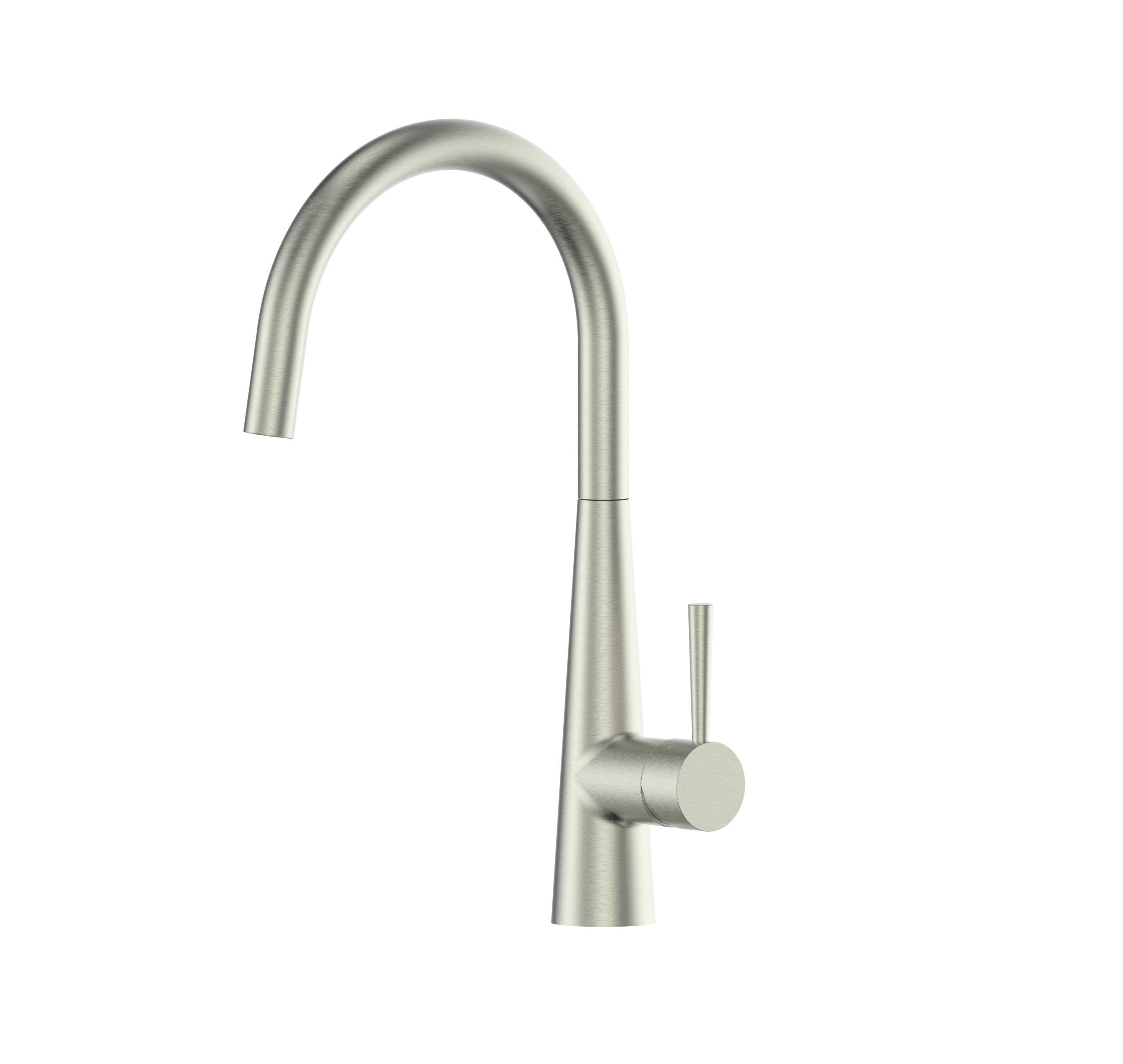Greens Galiano Slimline Sink Mixer Brushed Nickel