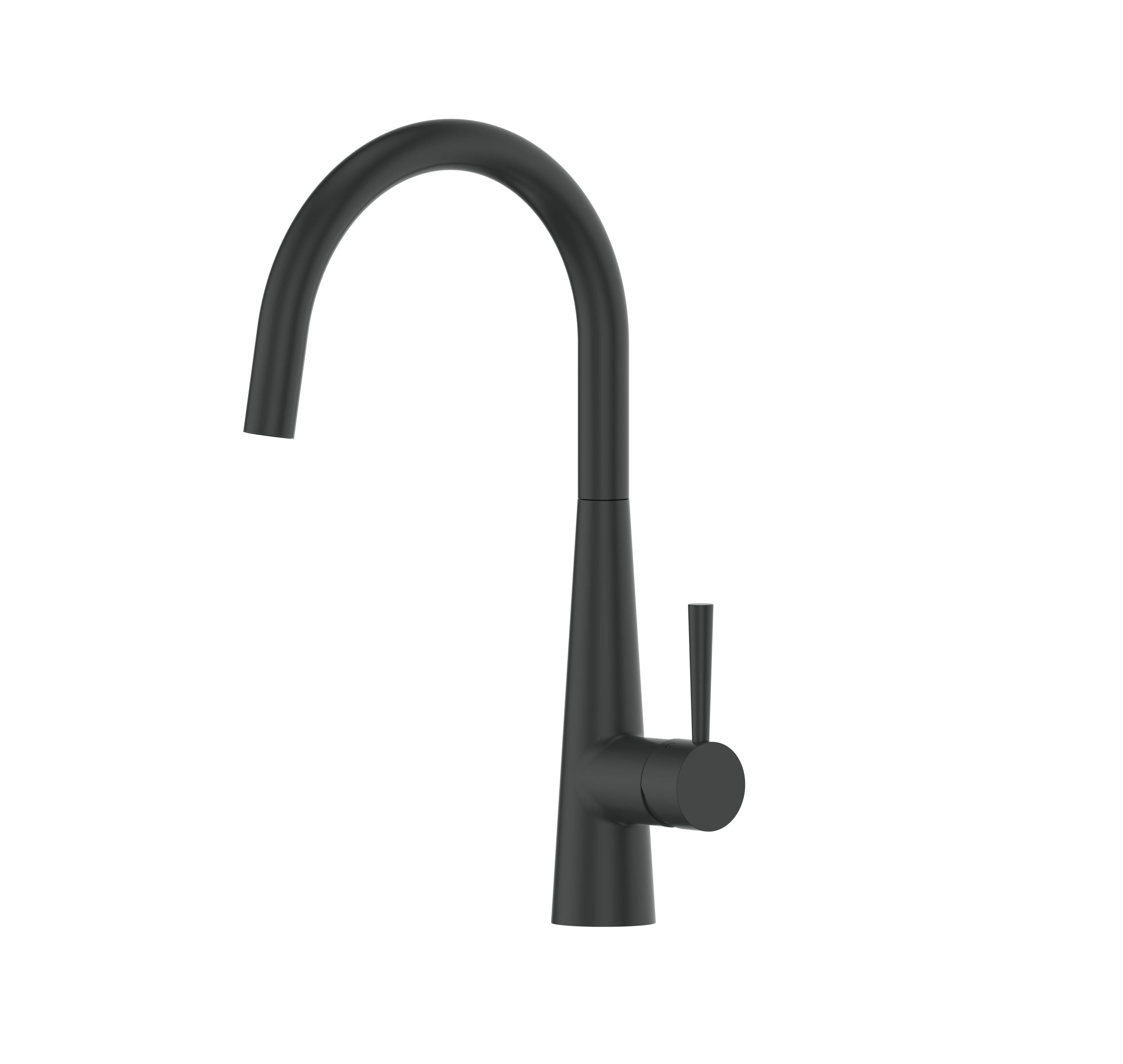 Greens Galiano Slimline Sink Mixer Matte Black