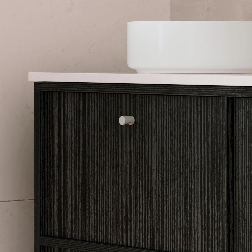 Fienza Kaya Point Knob, Matte White
