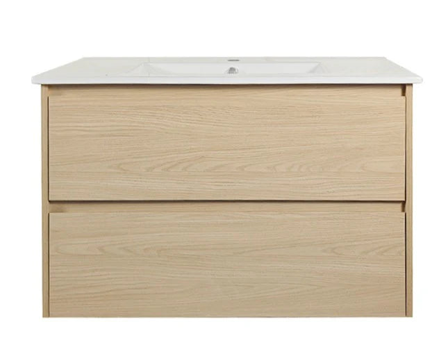 Hera 900mm Wall Hung Vanity Tasmanian Oak