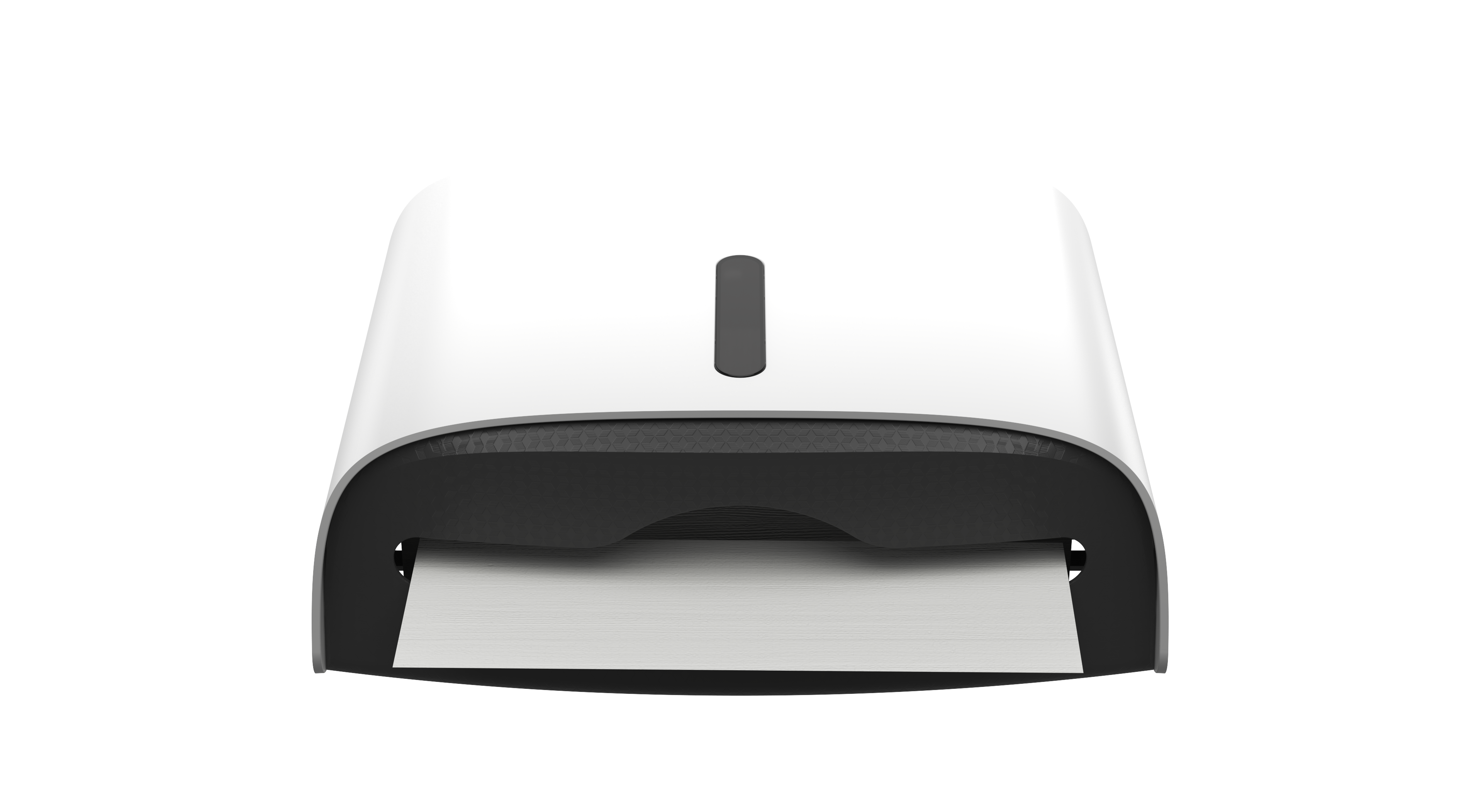 Ovia Designer Multi Fold Paper Towel Dispenser Gloss White