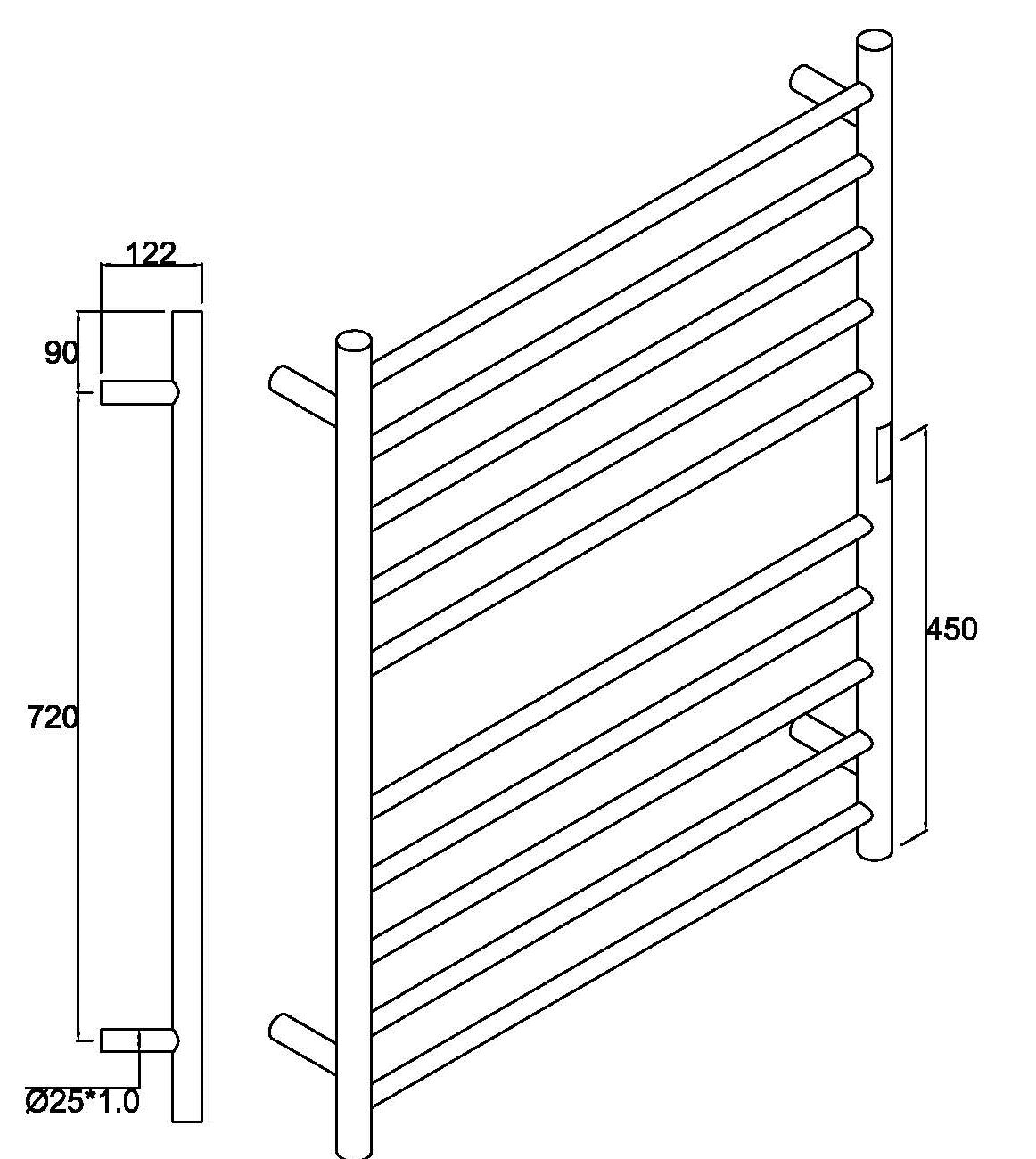 Hotwire Flat R10 Side on
