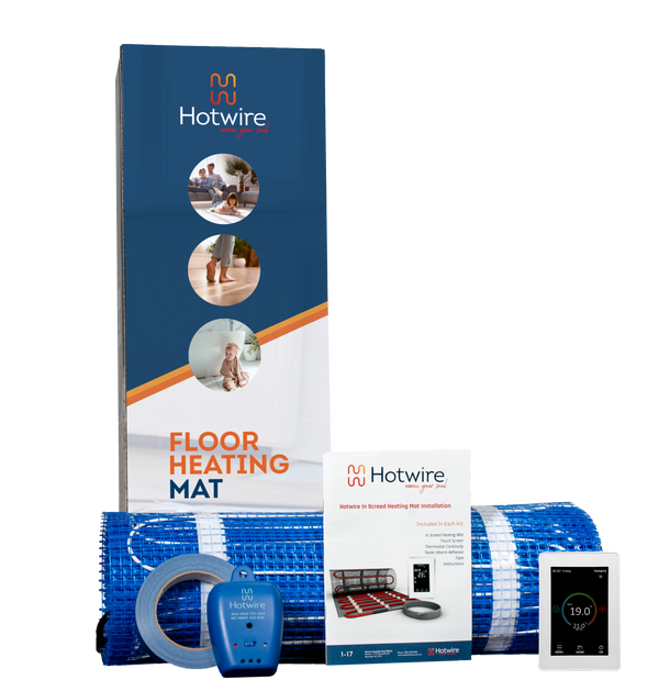 Hotwire In Screed Heating Mat 2000 Watts 10 m2