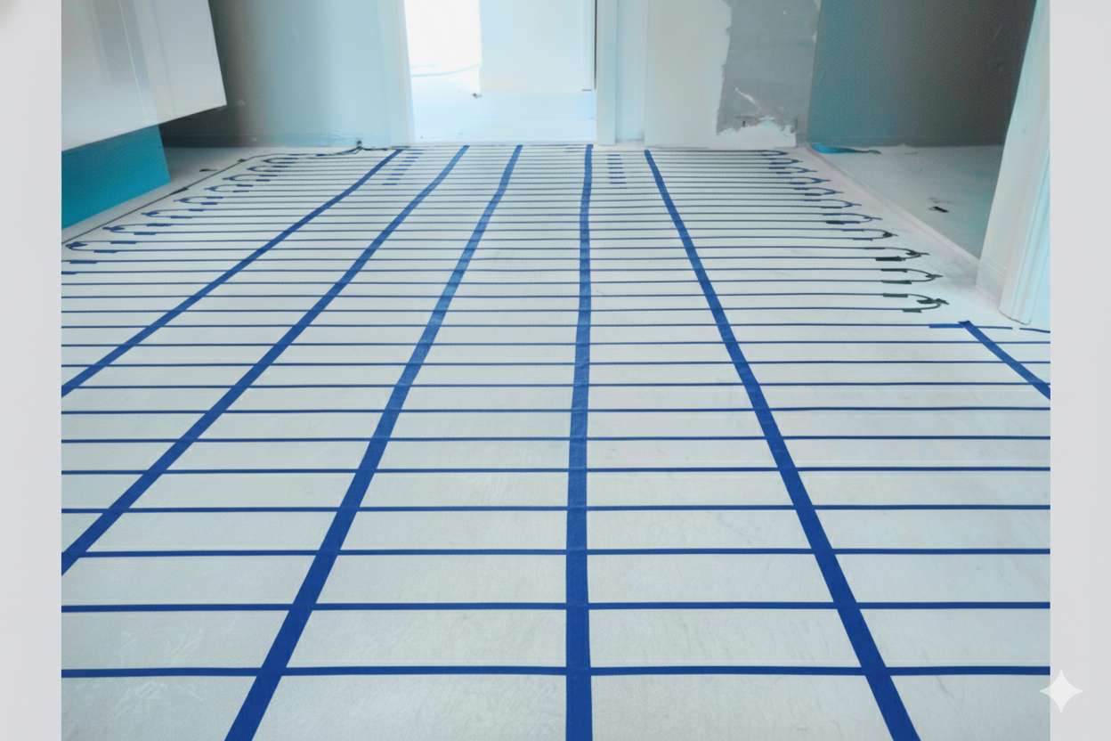 Hotwire Under Tile Heating System 600 Watts 3.4-4m2