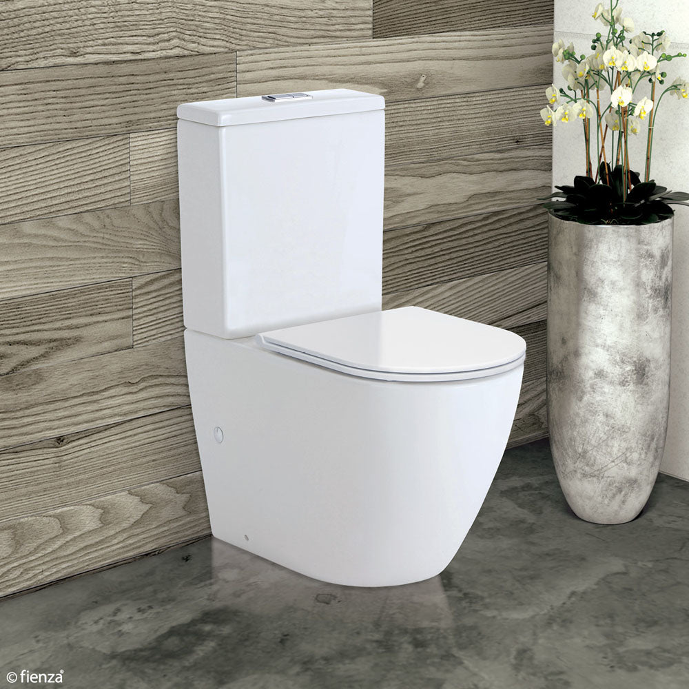 Koko Slim Seat Back-to-Wall Toilet Suite S Trap