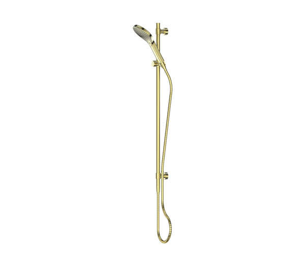 Greens Lavish BubbleJET Rail Shower Brushed Brass