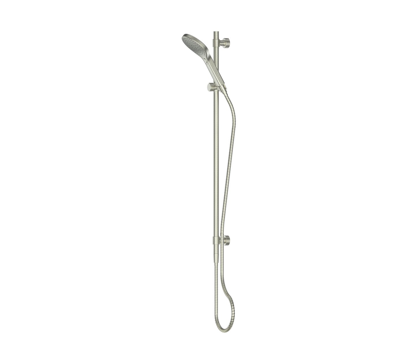 Greens Lavish BubbleJET Rail Shower Brushed Nickel