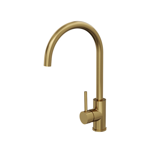 Linsol Louis Sink Mixer - Brushed Brass