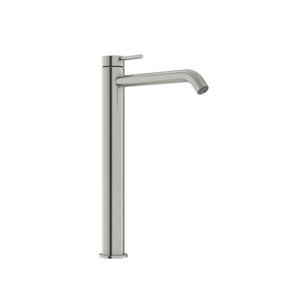 Linkware Elle 316 Hi Rise Basin Mixer Brushed Stainless